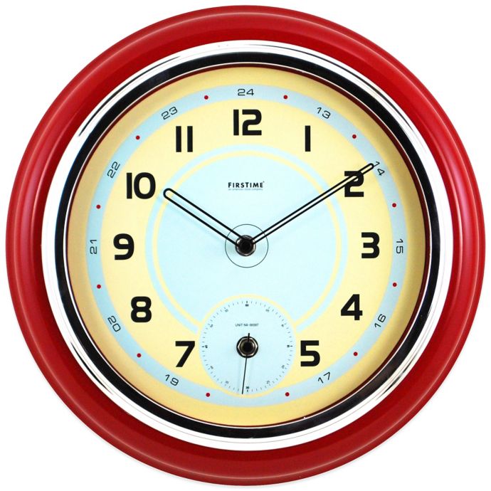 FirsTime® Classic Kitchen Wall Clock | Bed Bath & Beyond