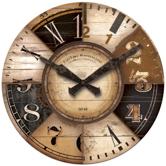 FirsTime® Collector Wall Clock Bed Bath & Beyond