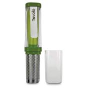 Tovolo TeaGo Mobile Tea Press in Green
