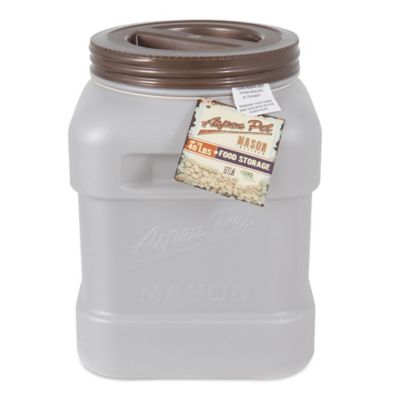 mason jar dog food storage