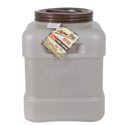 mason jar dog food storage