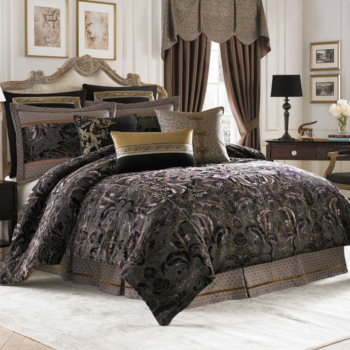 Croscill Couture Selena Reversible Comforter Set Bed Bath Beyond [ 690 x 690 Pixel ]