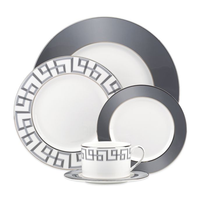 Brian Gluckstein by Lenox® Darius Dinnerware Collection in Silver Bed