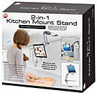 Alternate image 1 for CTA Digital 2-in-1 Kitchen Mount Stand for iPad&reg; Air and iPad&reg; Mini