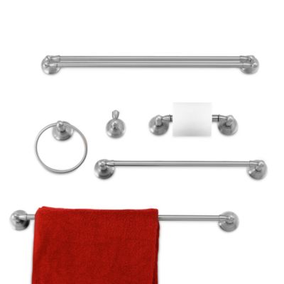 Inspirations&trade; Sage&trade; Collection Brushed Nickel Bath Hardware