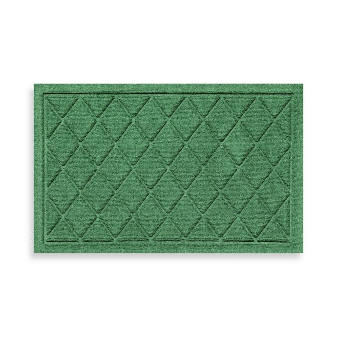 Weather Guard™ 18Inch x 28Inch Argyle Door Mat Bed Bath & Beyond