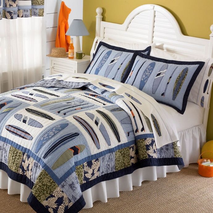 Catch A Wave Quilt Set Bed Bath Beyond