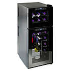 Alternate image 0 for Wine Enthusiast&reg; Silent Touchscreen 21-Bottle Dual-Zone Wine Cooler