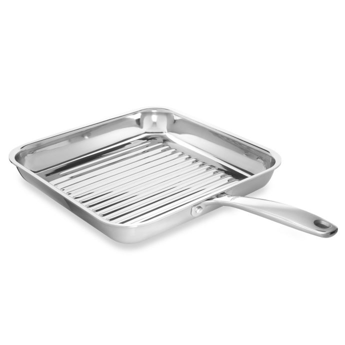 OXO Good Grips® TriPly Pro 11Inch Stainless Steel Square Grill Pan