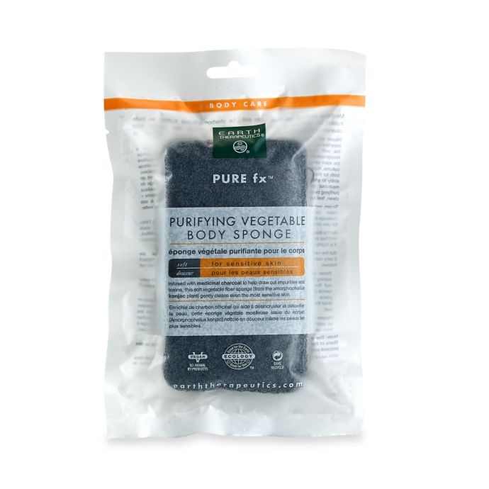 Charcoal Vegetable Body Sponge Bed Bath and Beyond Canada
