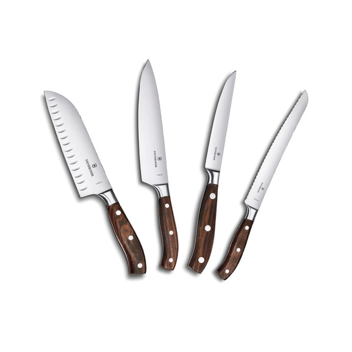 victorinox swiss army cutlery rosewood straight steak knives