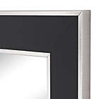 Alternate image 5 for Hitchcock-Butterfield 30-Inch x 66-Inch Wall Mirror in Black Forest with Silver Edged Trim