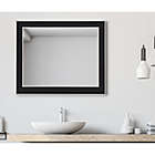 Alternate image 6 for Hitchcock-Butterfield 30-Inch x 66-Inch Wall Mirror in Black Forest with Silver Edged Trim