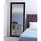 Alternate image 7 for Hitchcock-Butterfield 30-Inch x 66-Inch Wall Mirror in Black Forest with Silver Edged Trim