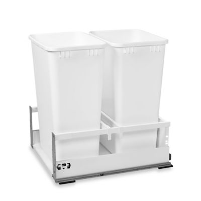 Rev-A-Shelf® Servo Double Pull-Out Waste Container | Bed Bath & Beyond