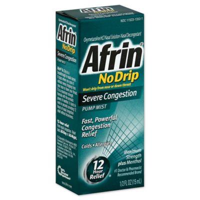 Afrin&reg; Severe Congestion 12 Hour Relief .5 oz. No Drip Pump Mist