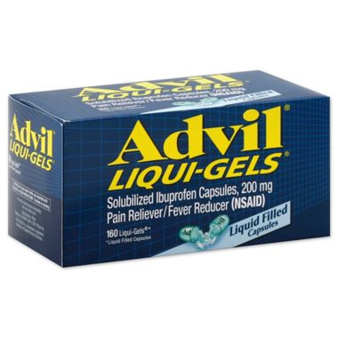 Advil 160-Count 200 mg Liqui-Gel. View a larger version of this product image.