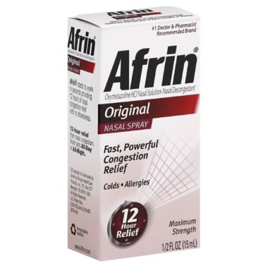 Afrin&reg; Original .5 oz.12 Hour Relief Nasal Spray. View a larger version of this product image.