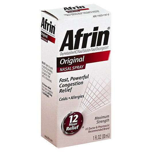 Alternate image 1 for Afrin® Original 12 Hour Relief 1 oz. Nasal Spray