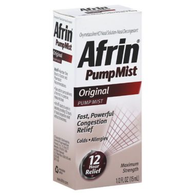 Afrin&reg; Sinus 12 Hour Relief .5 oz. Pump Mist. View a larger version of this product image.