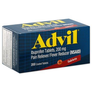 Advil 200-Count 200 mg Tablets. View a larger version of this product image.