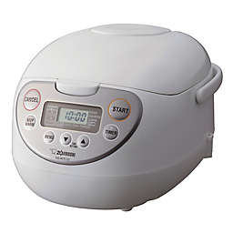 Zojirushi 5.5-Cup Micom Rice Cooker and Warmer in White