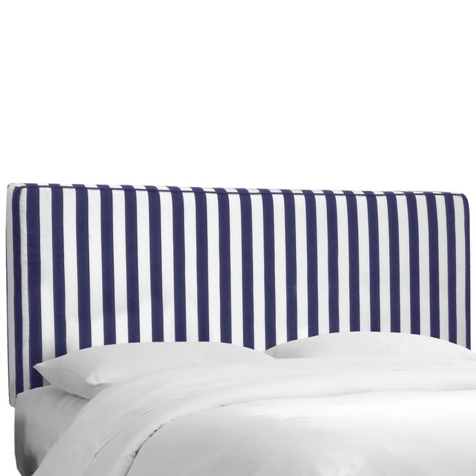 Skyline Furniture Stripe Upholstered Headboards Bed Bath & Beyond