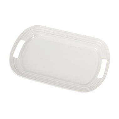 Le Creuset&reg; 16.25-Inch Rectangular Platter in White. View a larger version of this product image.