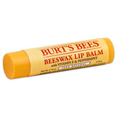 Burt's Bees&reg; 0.15 oz. Beeswax Lip Balm. View a larger version of this product image.