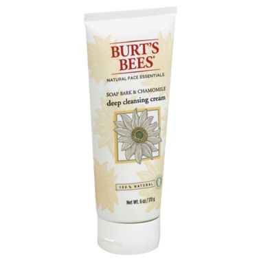 Burt's Bees&reg; 6 oz. Soap Bark & Chamomile Deep Cleansing Cream. View a larger version of this product image.