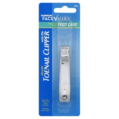 Harmon&reg; Face Values&trade; Toenail Clipper with File. View a larger version of this product image.