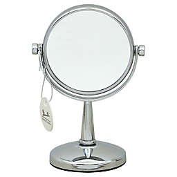 Danielle Mini Desk Vanity Mirror in Chrome