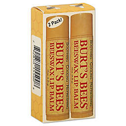 Burt's Bees® 2-Pack 0.15 oz. Beeswax Lip Balm