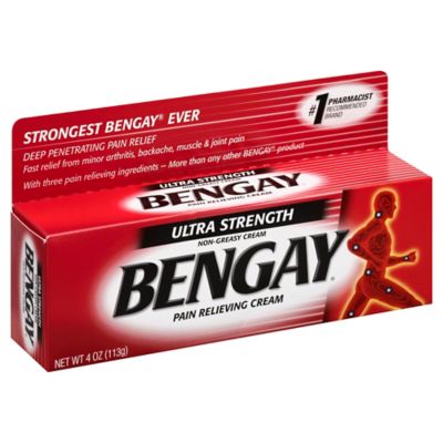 Bengay 4 Oz. Ultra Strength Cream | Bed Bath & Beyond