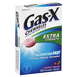Gas-X® Chewables 18-Count Extra Strength Anti-gas Tablets in Cherry Creme