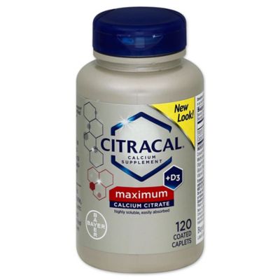 Citracal Maximum PLUS Calcium Citrate + D 120-Count Caplets