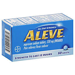 Aleve® 50-Count Pain Reliever/Fever Reducer Tablets
