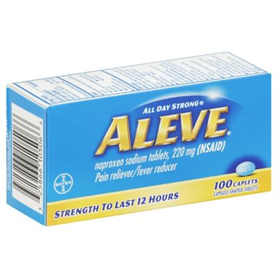 Aleve&reg; 100-Count Pain Reliever/Fever Reducer Caplets