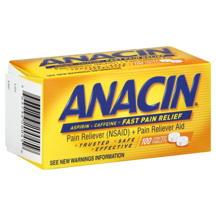 Anacin Price Of