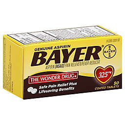 Bayer® 50-Count 325 mg Aspirin Tablets