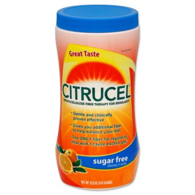 Citrucel 16.9 oz. Fiber Therapy Sugar-Free Powder in Orange