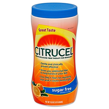 Citrucel 16.9 oz. Fiber Therapy Sugar-Free Powder in Orange. View a larger version of this product image.