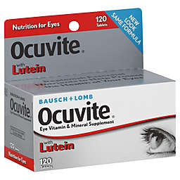 Bausch + Lomb Ocuvite Vitamin + Minerals 120-Tablets Supplement
