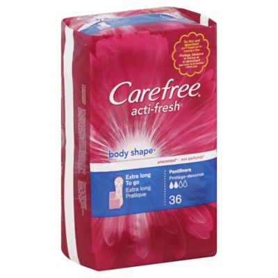 Carefree 36-Count Coverage Plus Pantiliner