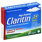 Alternate image 0 for Claritin&reg; Indoor & Outdoor Allergies 20-Count 24-Hour Tablets