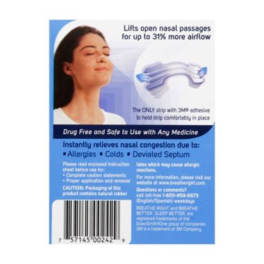 do nasal strips work for congestion