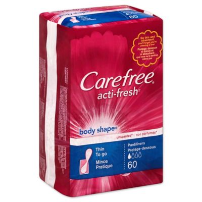 Carefree 30-Count Unscented Regular Pantiliners