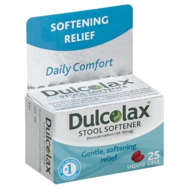 Dulcolax&reg; 35-Count Stool Softener Liquid Gels. View a larger version of this product image.