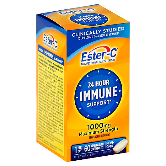 Alternate image 1 for Ester-C 60-Count 1000 mg Tablets