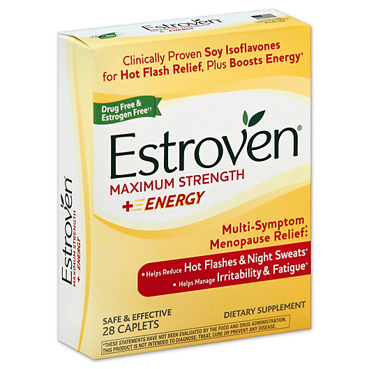 Alternate image 1 for Estroven® Maximum Strength 28-Count Dietary Supplement Caplets